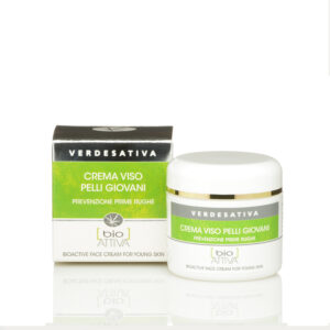 Crema viso Bio Attiva Pelli giovani -100% naturale Cod. 1130