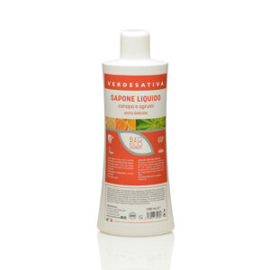 Sapone liquido Canapa e Agrumi formato 1L Cod. 3311