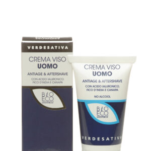 Crema Viso Uomo Antiage & Aftershave Cod. 4161