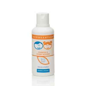 Baby Shampoo & Bagno Schiuma 100% naturale e bio degradabile Cod. 5650