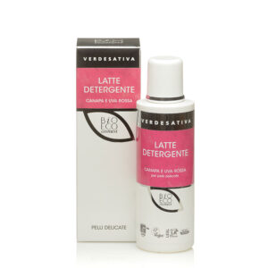 Latte Detergente - 100% naturale canapa ed uva rossa Cod. 2210